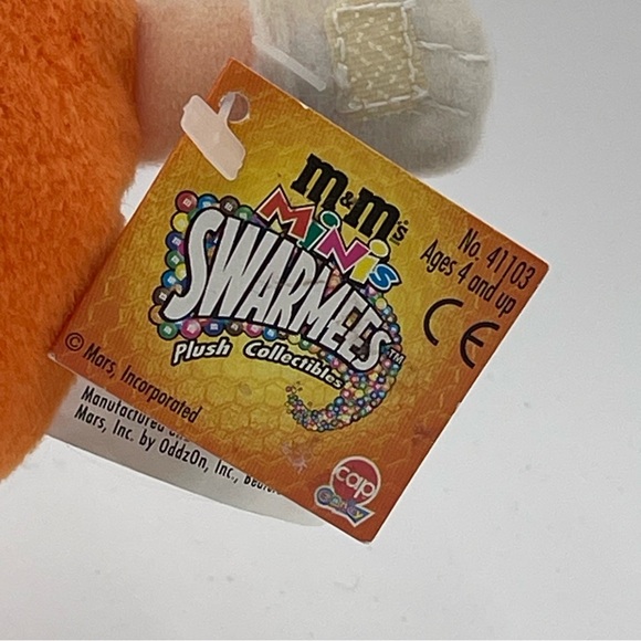M&M Swarmees 1998 Plush Figure 5” Stuffed Lot Of 2 90s Vintage Collectibles - Picture 6 of 9